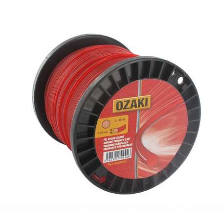 Fil nylon ozaki Ø 3,80 mm L 31 m, Réf 1512339 de CHS Pièces Détachées